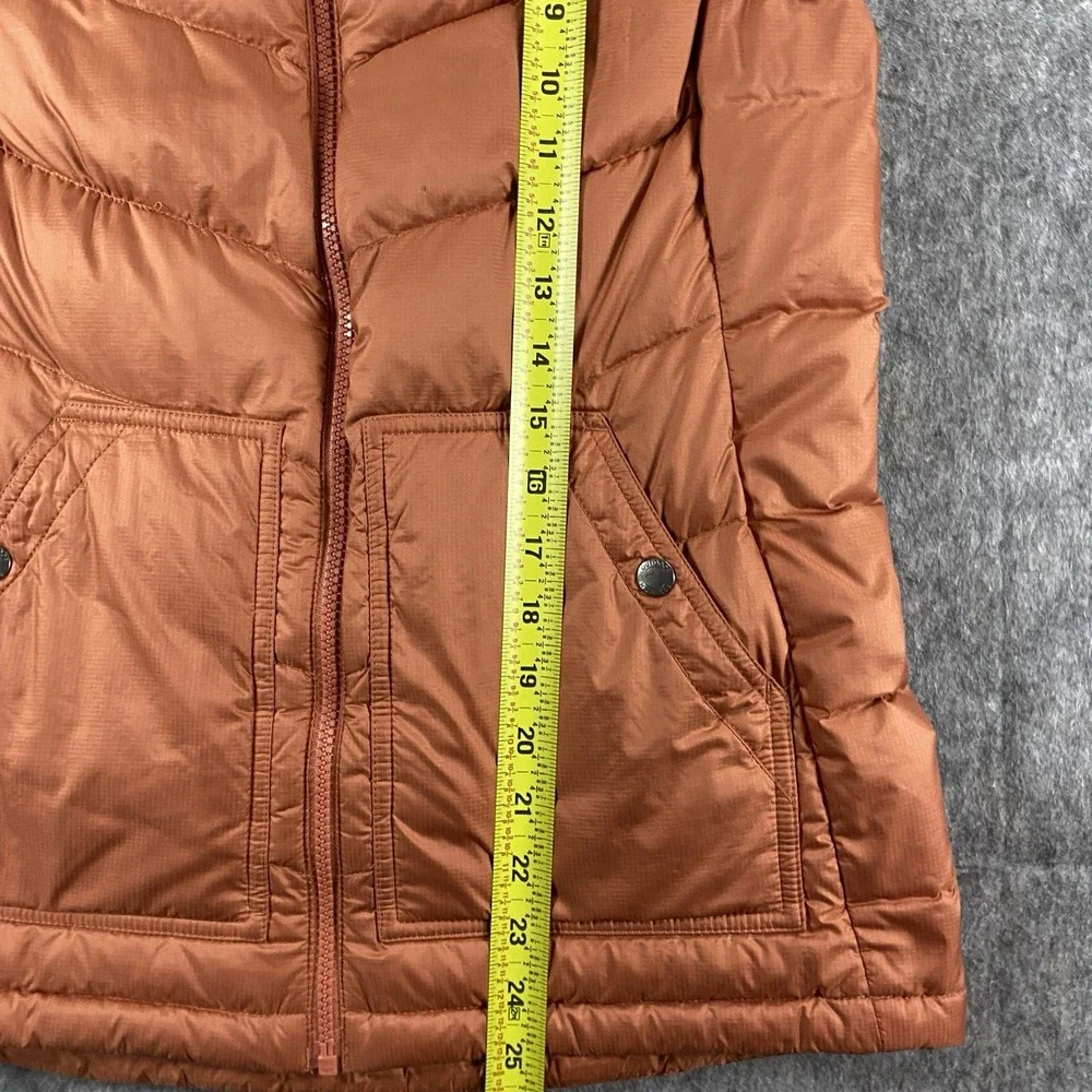 Outdoor Research Transcendent Down Vest‎ Women's Medium Orange Burgundy Gorpcore